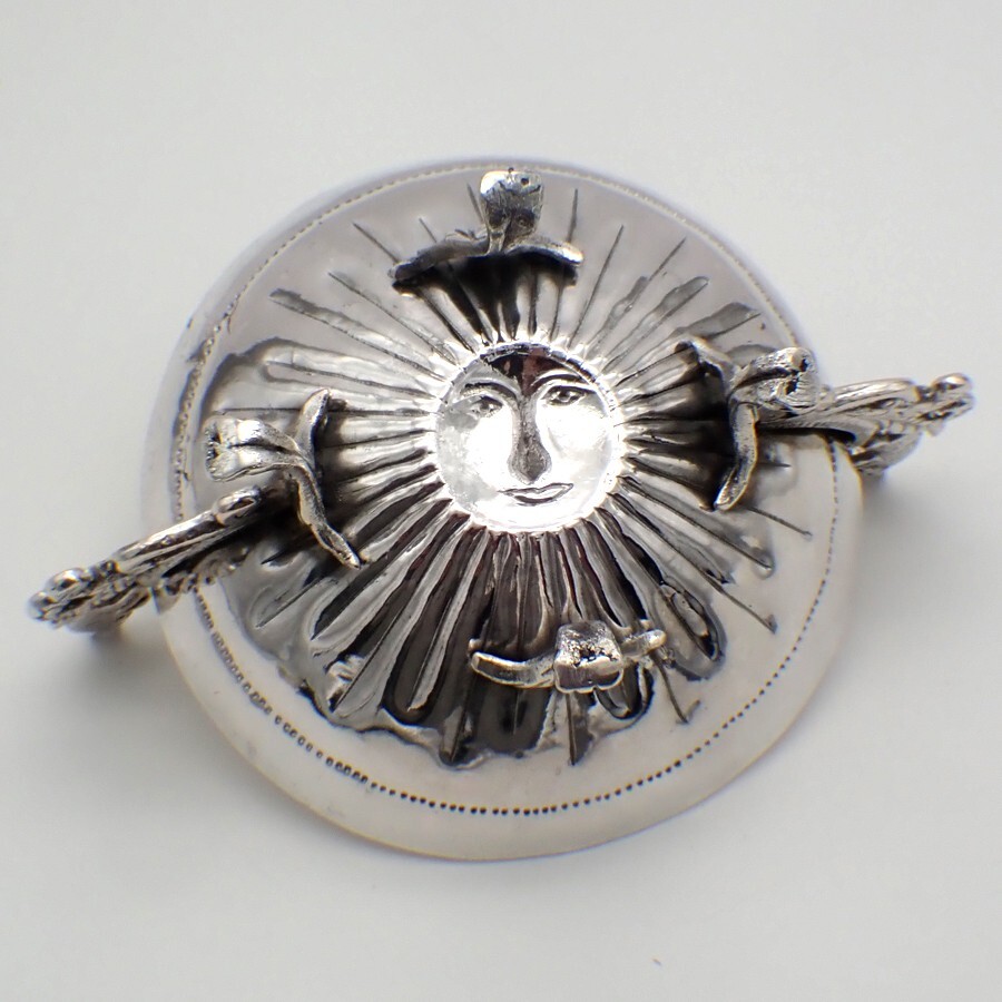 Sun Design Silver Bowl Squirrel Handles