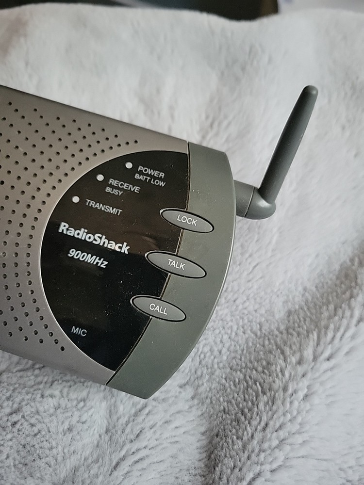 Radio Shack PN: 43-124 Wireless Intercom System No Adapters