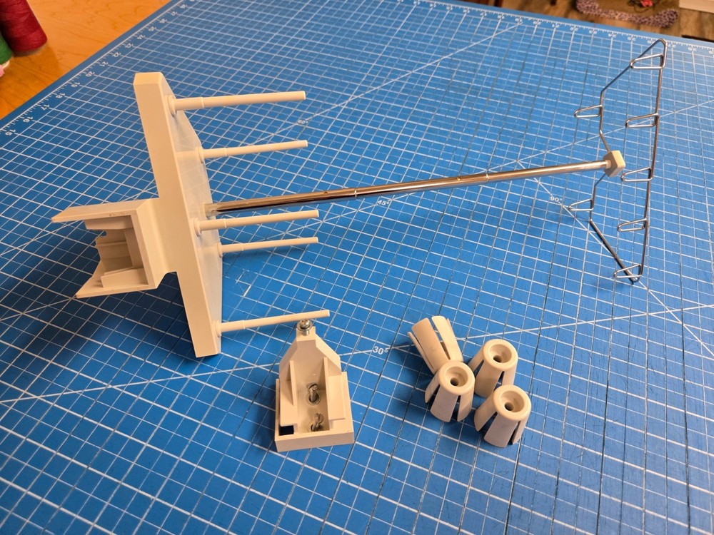 Thread Holder/Thread stand for Pfaff Hobbylock 788 797 799 Serger 5 thread