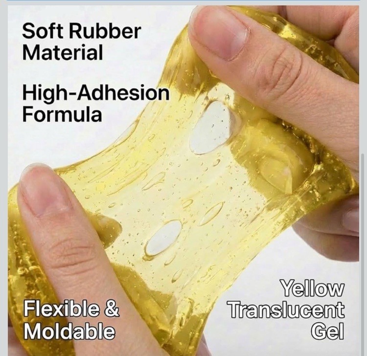 Super Clean High-Tech Cleaning Gel Compound 6-Pack for Keyboard Car Electronics