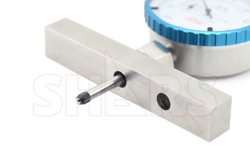 Shars 0-22" Dial Indicator Depth Gage 6 Rods 0.001" Graduation NEW ^