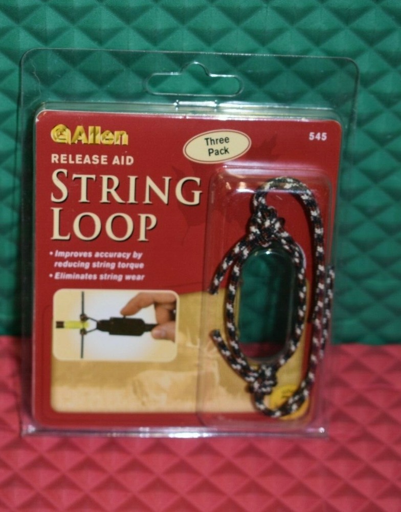 Allen Release Aid String Loop 3 Pack 545