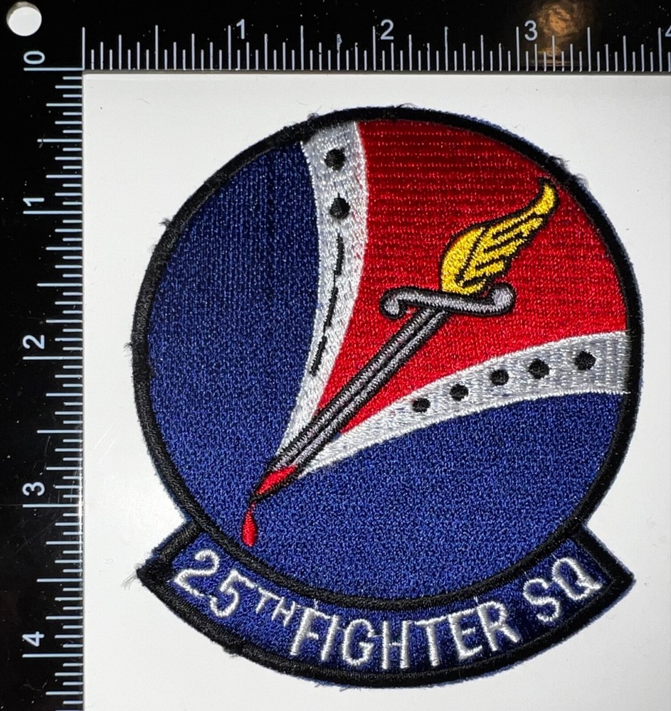 USAF 25th Fighter Squadron Assam Draggins Patch