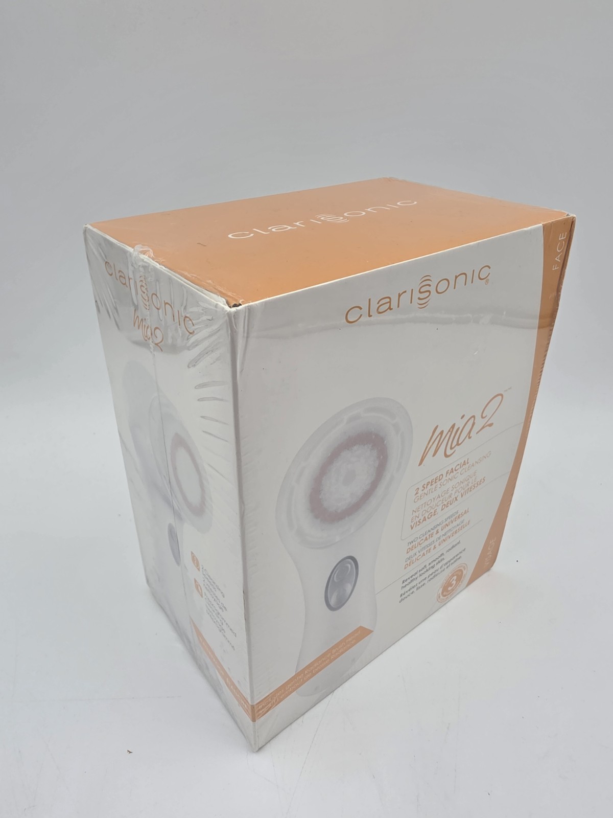 Clarisonic Mia 2 Sonic Skin Cleansing System - WHITE NEW Sealed