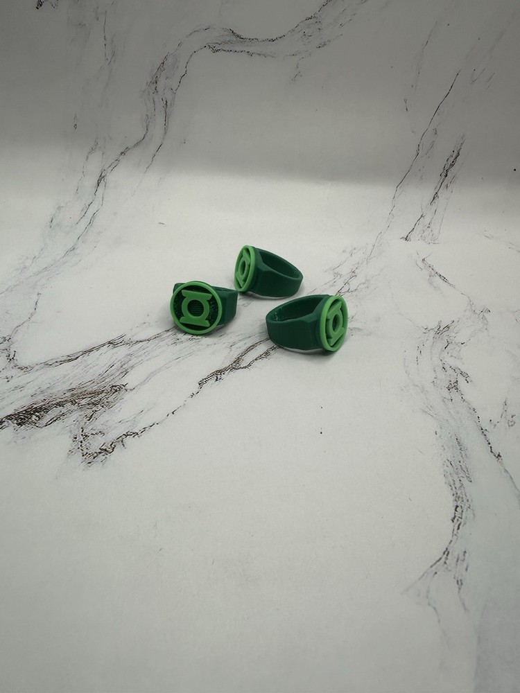 Green Lantern Ring Replica | DC Inspired Power Ring | Cosplay Prop | Display