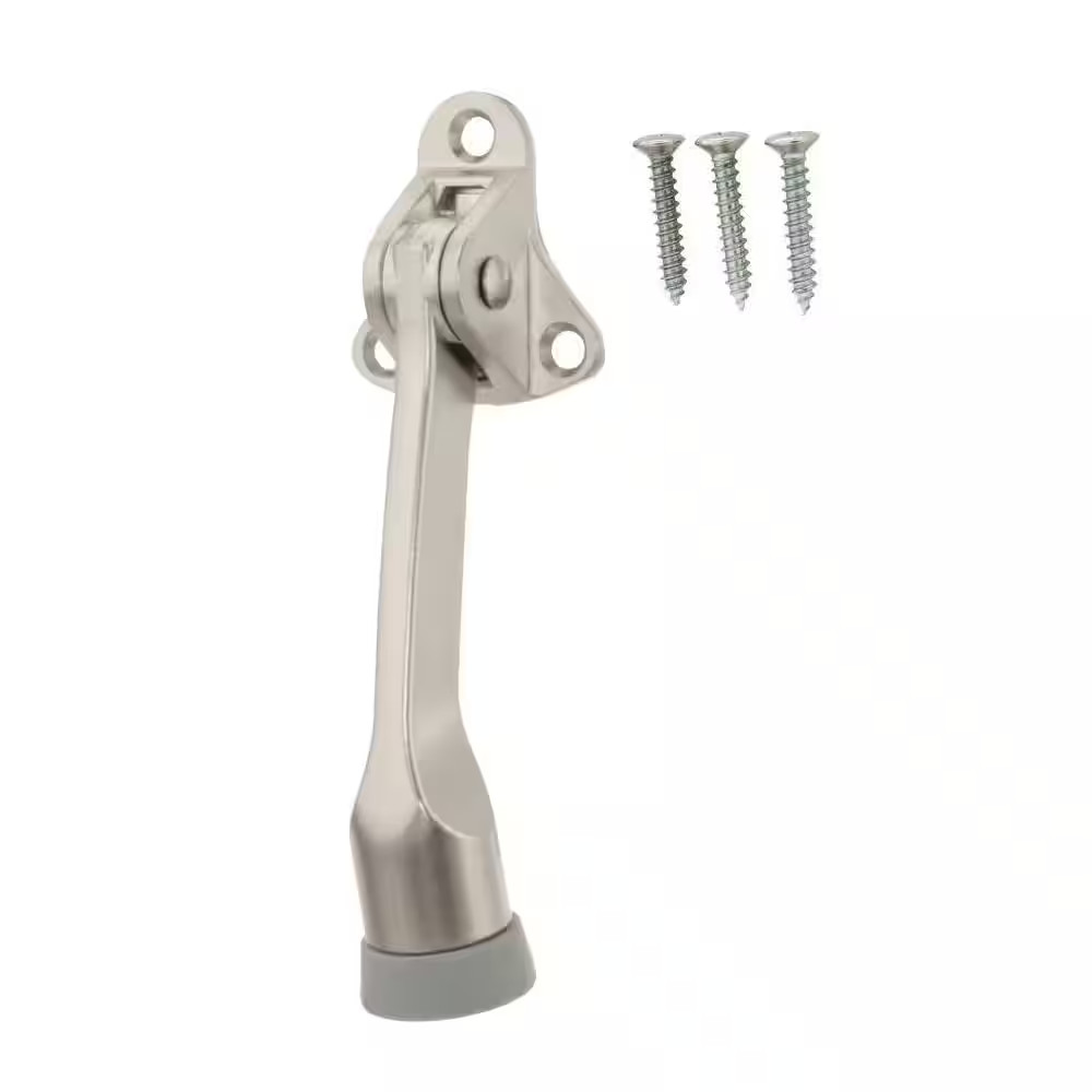 Satin Chrome Kick down Door Stop