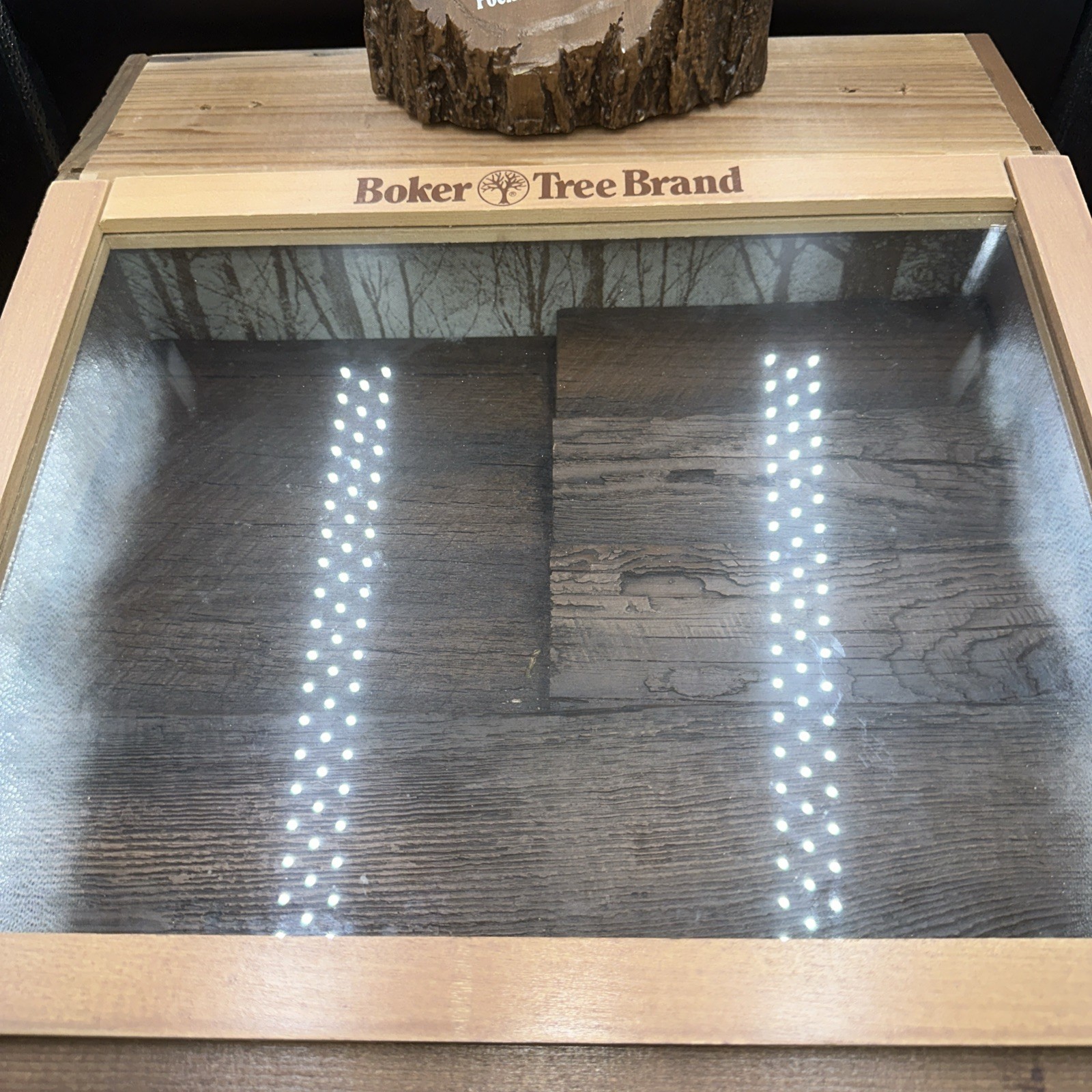 Boker Knife Display Cabinet With Instructions Original Parts & Locking Door