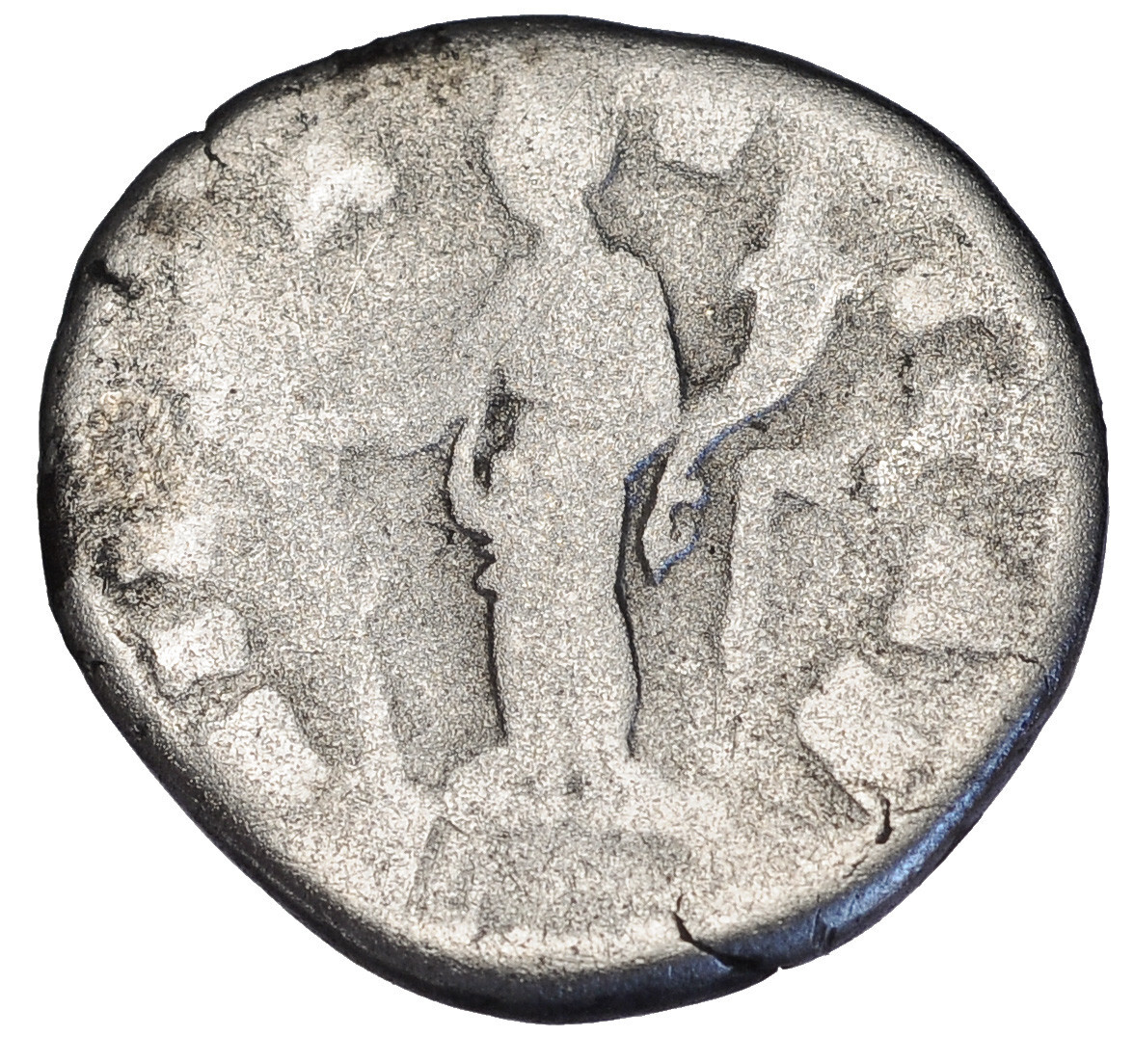 Ancient Roman Empire Coin Silver Bruttia Crispina 178-191 AD Wife COMMODUS#32526