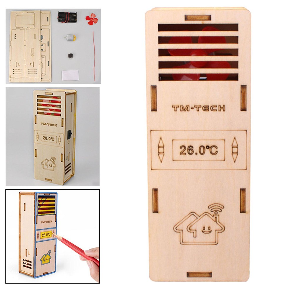 DIY Air Conditioner Model Kit Science Experiment Electronics Kit for Teens