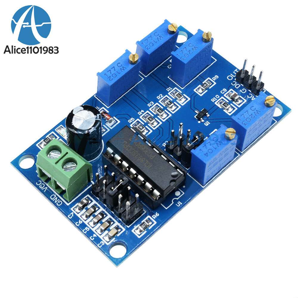 ICL8038 Low/Medium Frequency Signal Source Waveform Sine Signal Generator Module