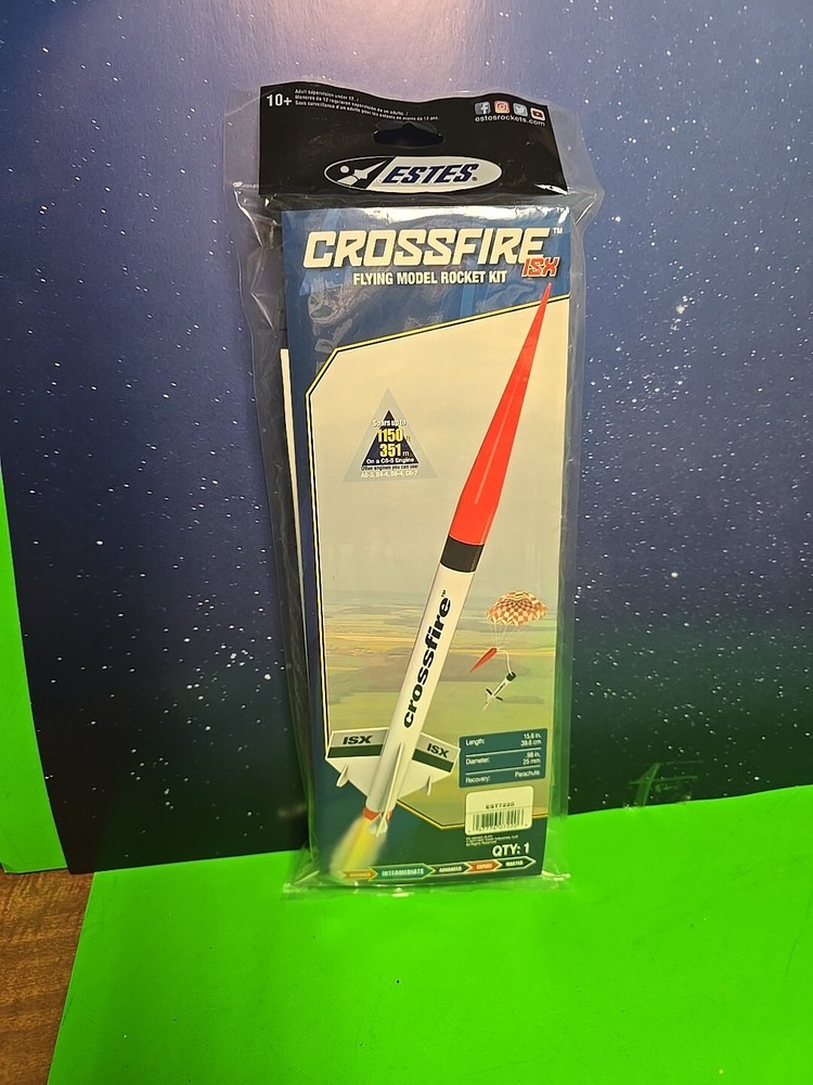 Estes Crossfire ISX Est 7220 Model Rocket Kit