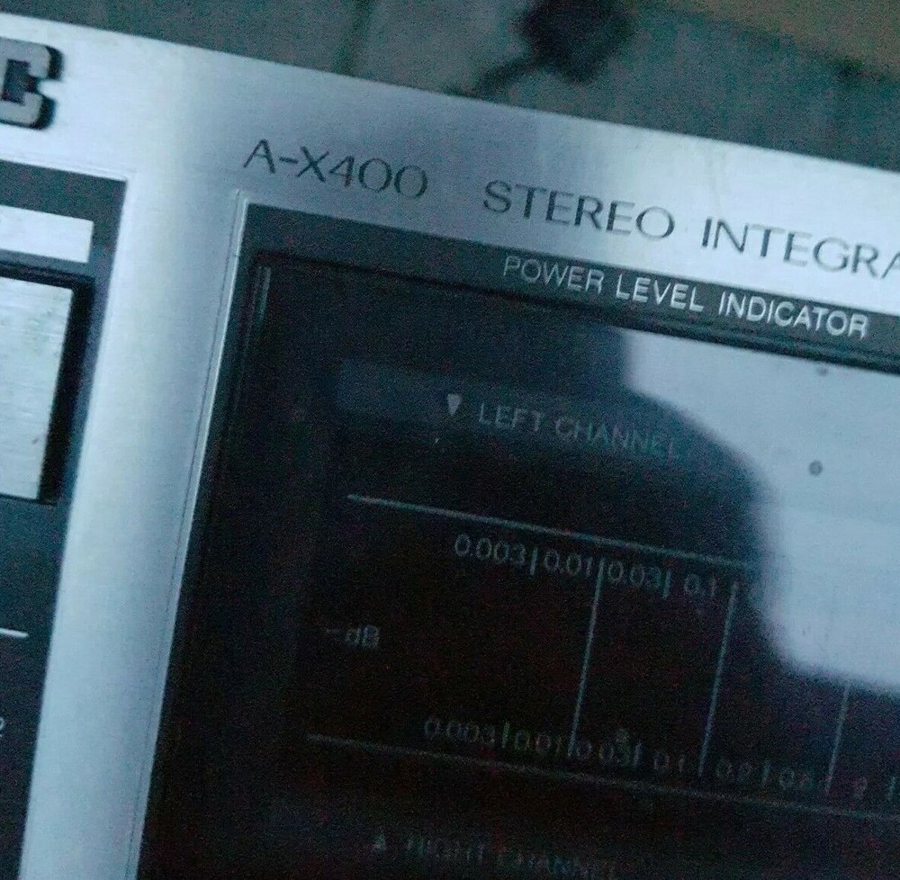 JVC A-X400 Stereo Integrated Amplifier Dynamic Super-A Graphic Equalizer