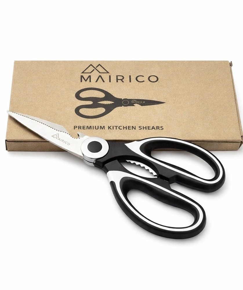 MAIRICO Ultra Sharp Premium Heavy Duty Kitchen Shears – Multi-Purpose Scissors