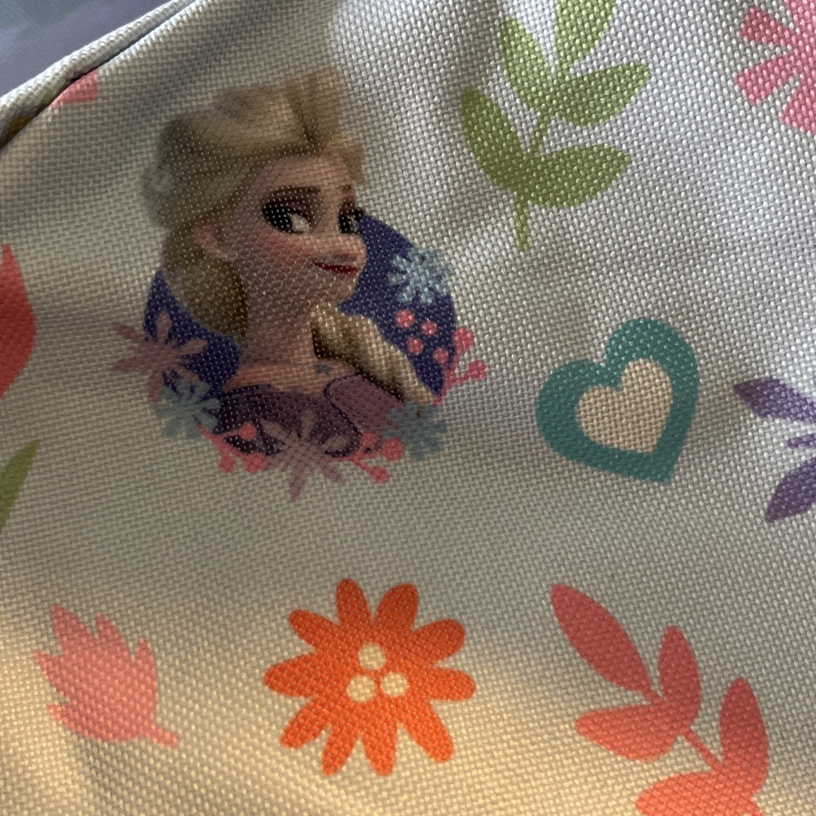 Disney Frozen Backpack NWT Outside Zipped Pocket