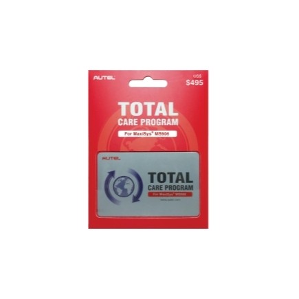 Autel MS906-1YRUPDATE Ms906 One Year Total Care Program  Card