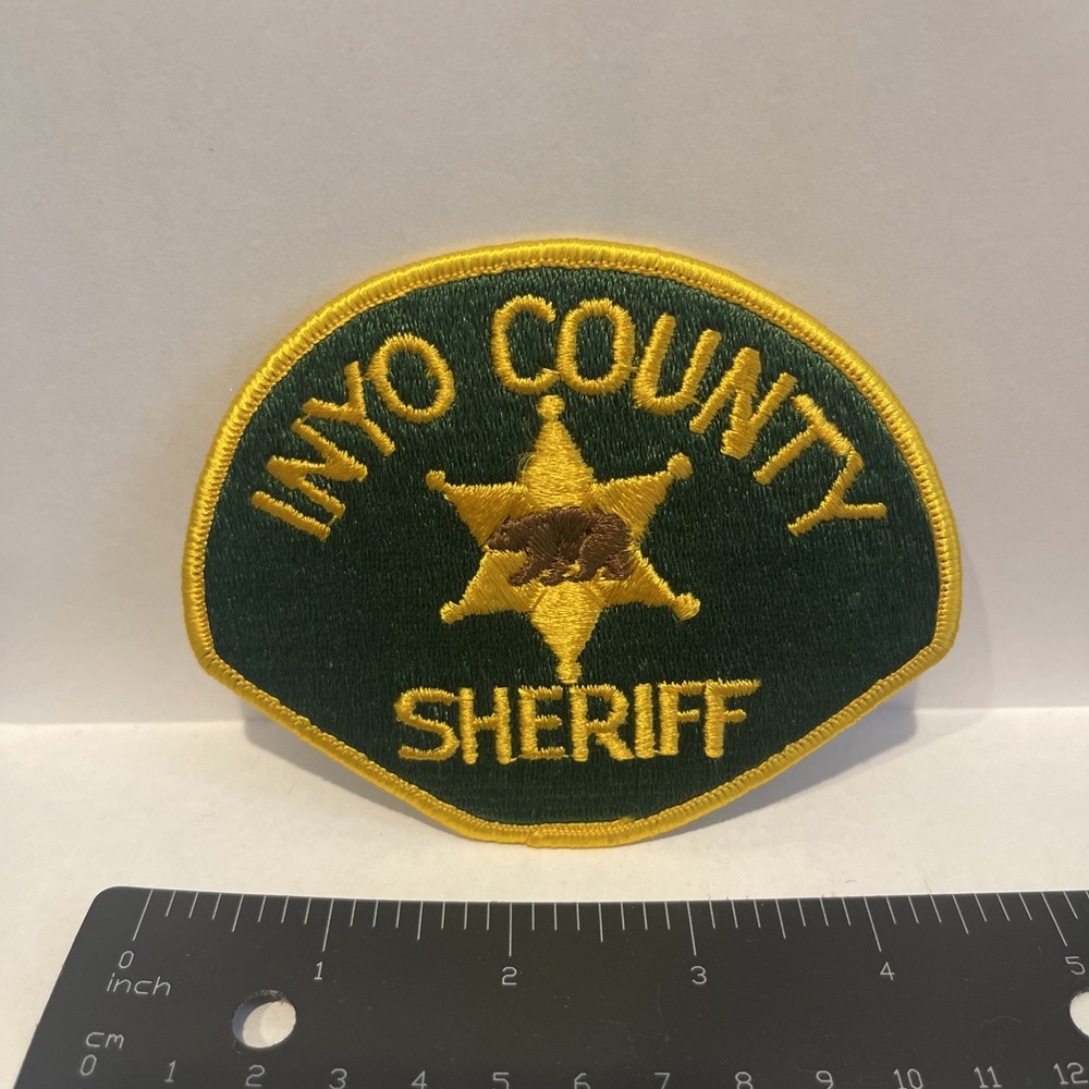 NEW Inyo County Sheriff California CA Patch