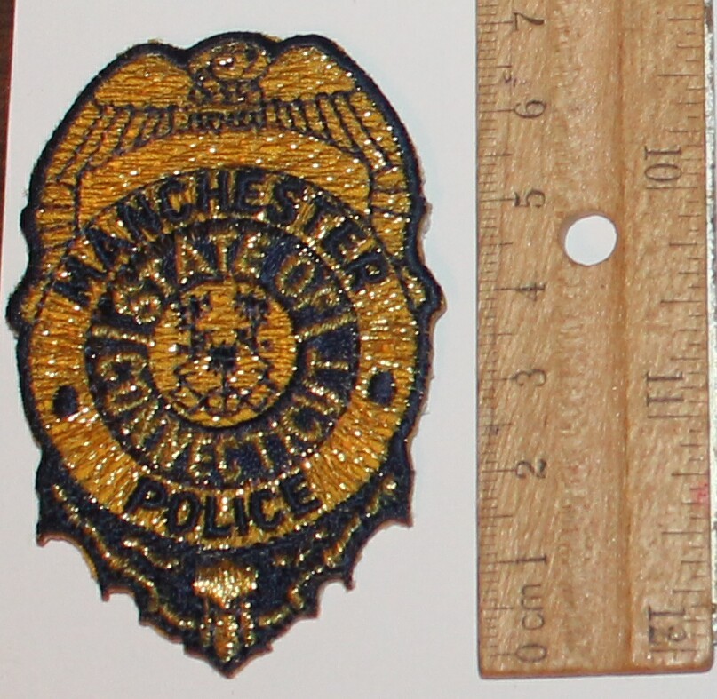 MANCHESTER POLICE Connecticut CT PD patch