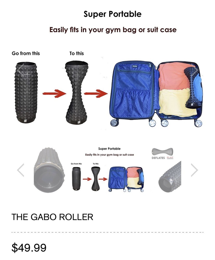 Exercise Recovery Roller Massage