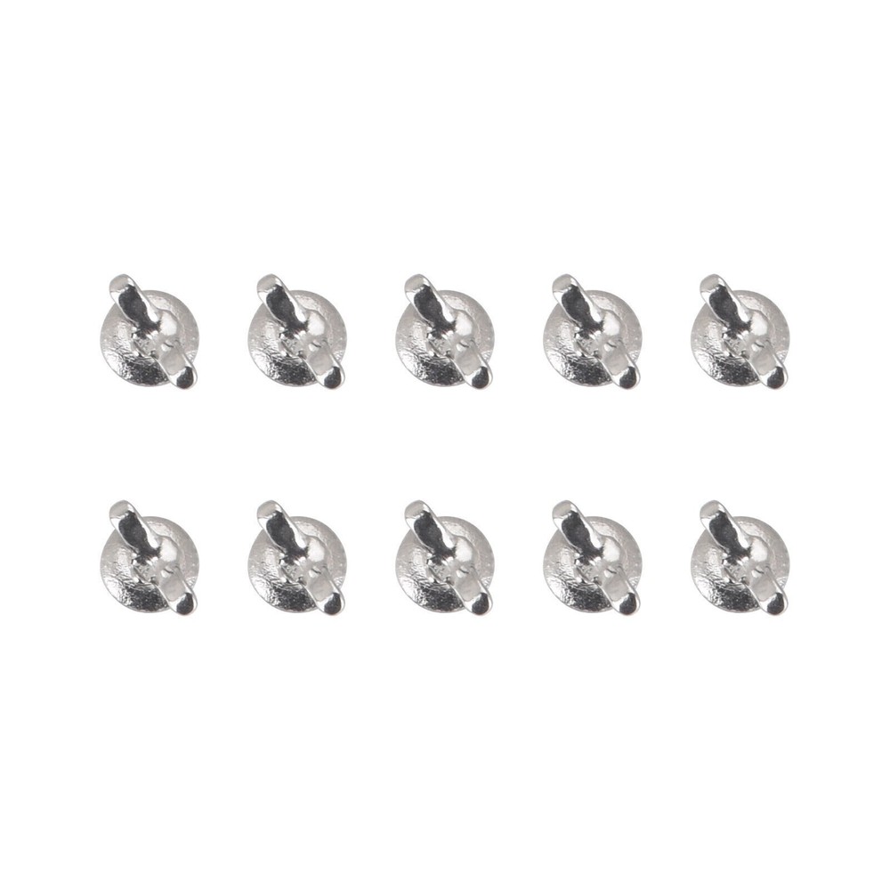 100Pcs Dental Ceramic Lingual Button Orthodontic Bondable Round/Rectangular Base