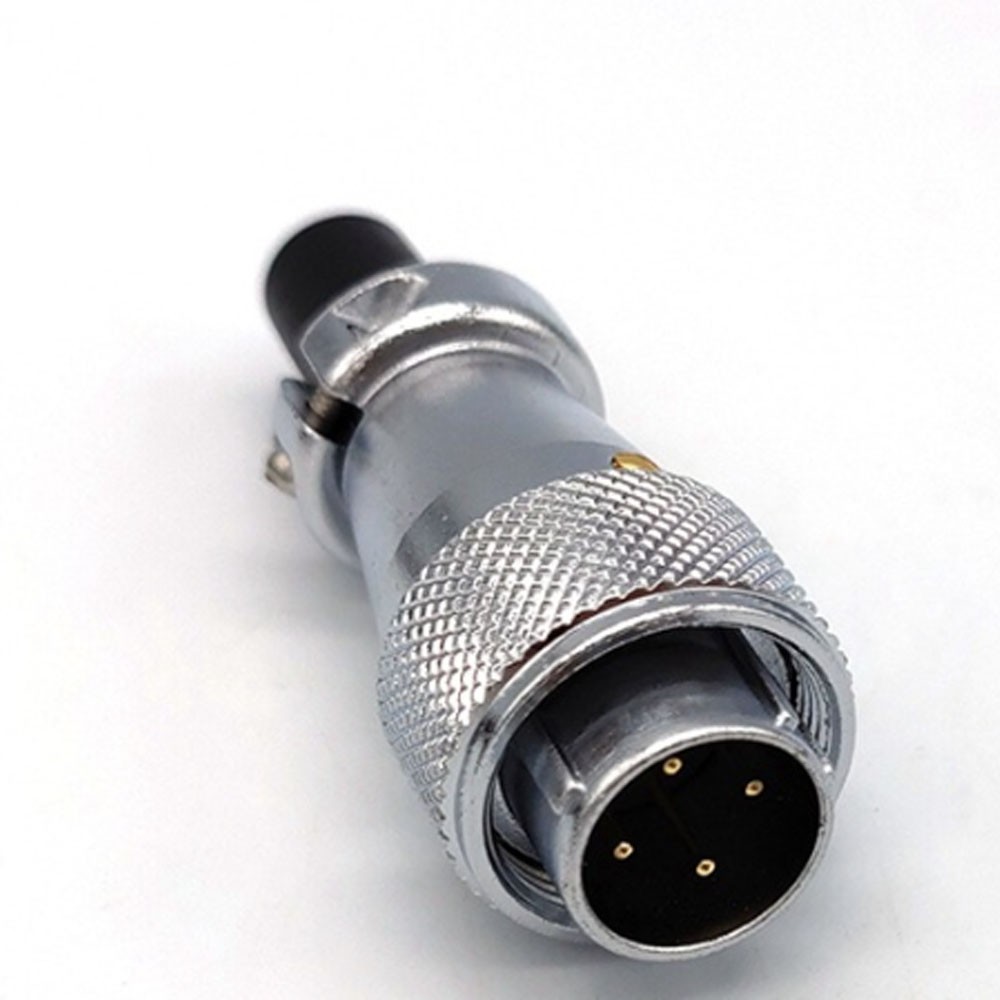 2Pc WS16 4Pin Panel Mount Electrical Wire Connector,Aviation Plug and Socket NEW