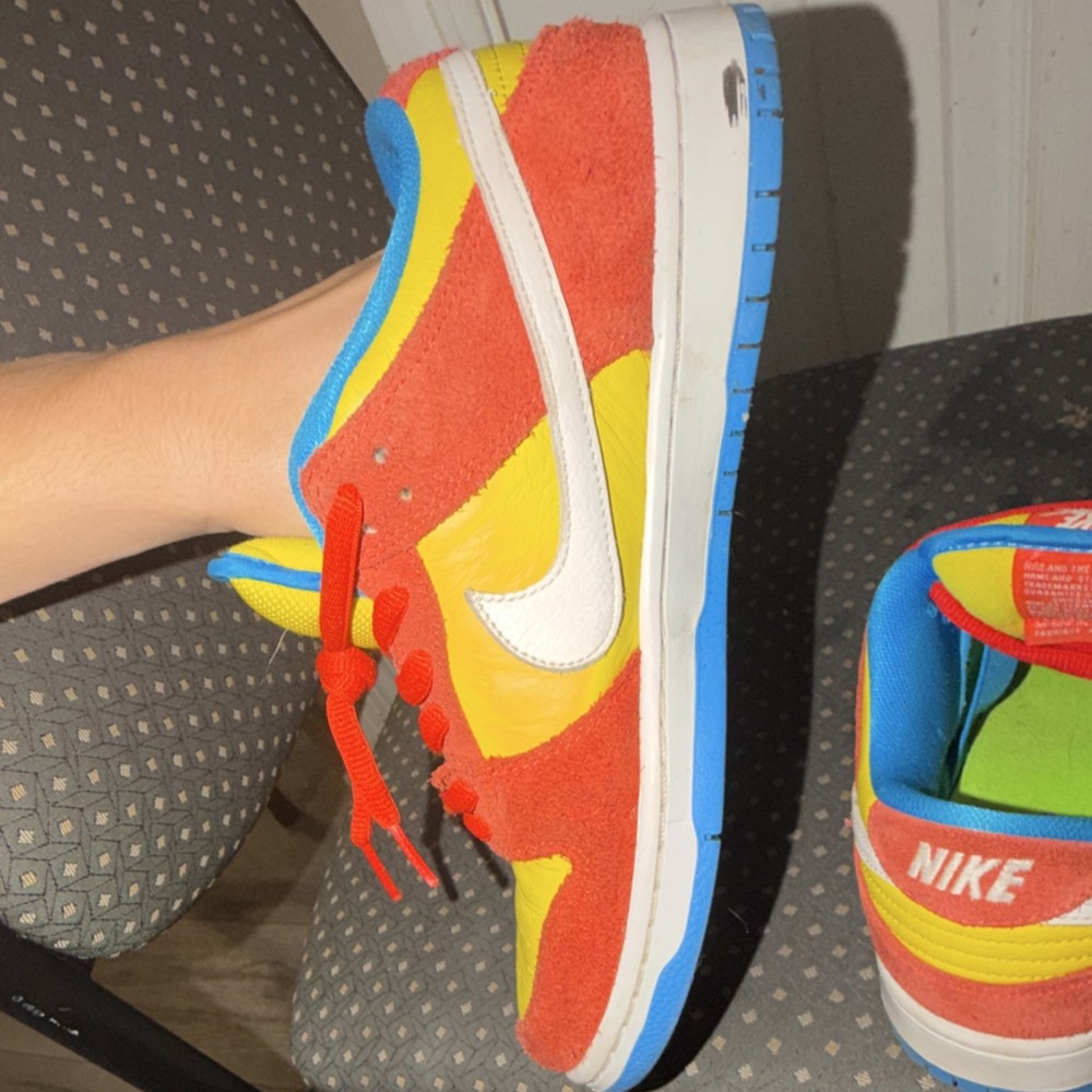 Nike SB Dunk Low Pro Bart simpsons Size 8.5 M