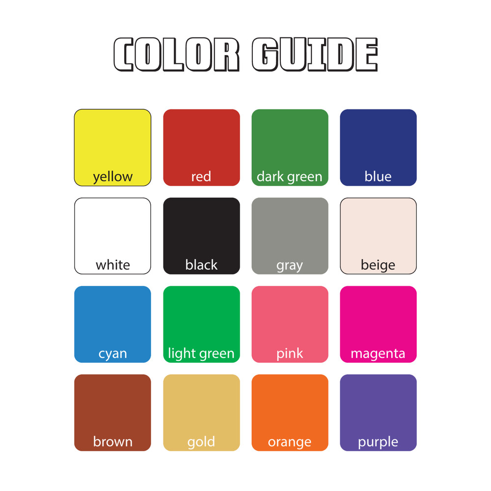 Brick Circle Round Shaped Baseplate - 3 Sizes, 26 Colors (Various Shown)