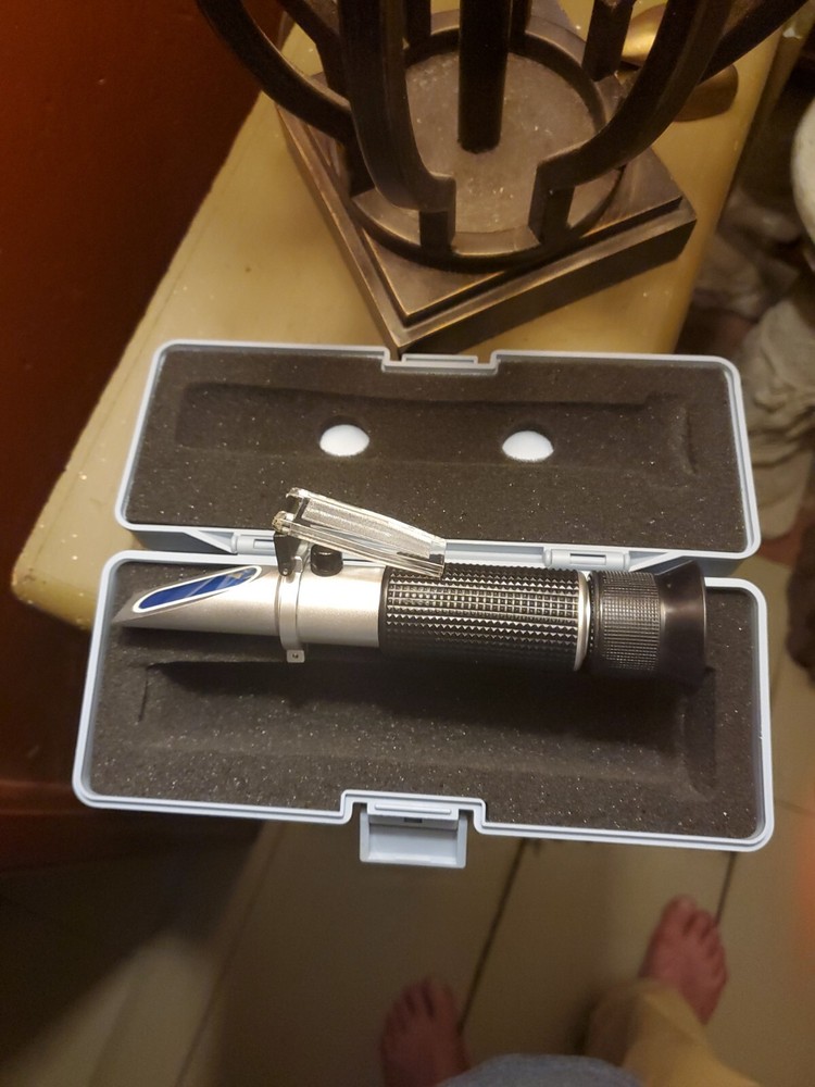 Optical Brix Refractometer for Home Brew specific gravity