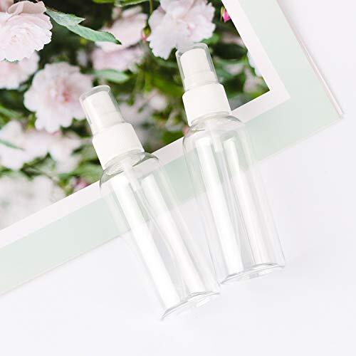 TRENDBOX 12 Pack Empty Transparent Plastic Fine Mist Spray 12 Pack - 60 ml