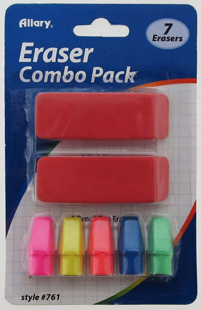 Allary 7 Eraser Combo Pack