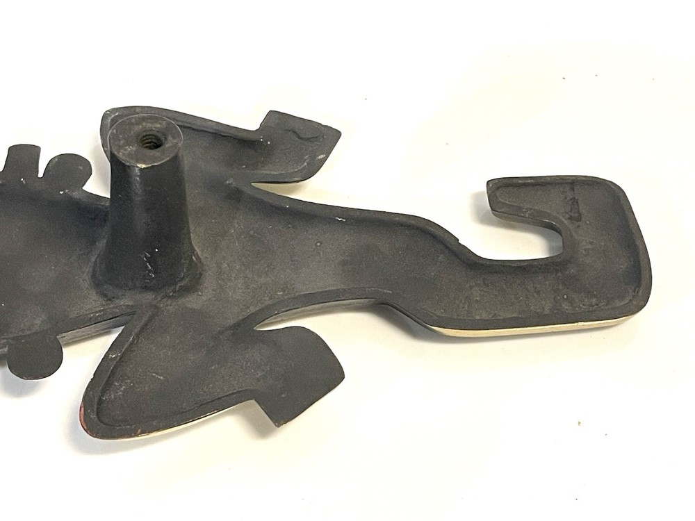 Vintage Brass And Metal Crocodile Door Pull Handle