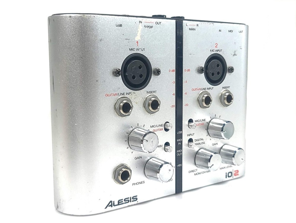 Alesis iO2 USB Audio Interface (C2018-450)