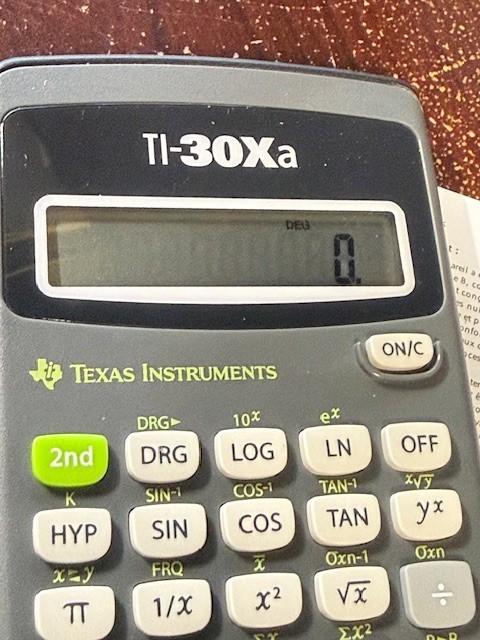 Texas Instruments TI-30Xa Scientific Calculator
