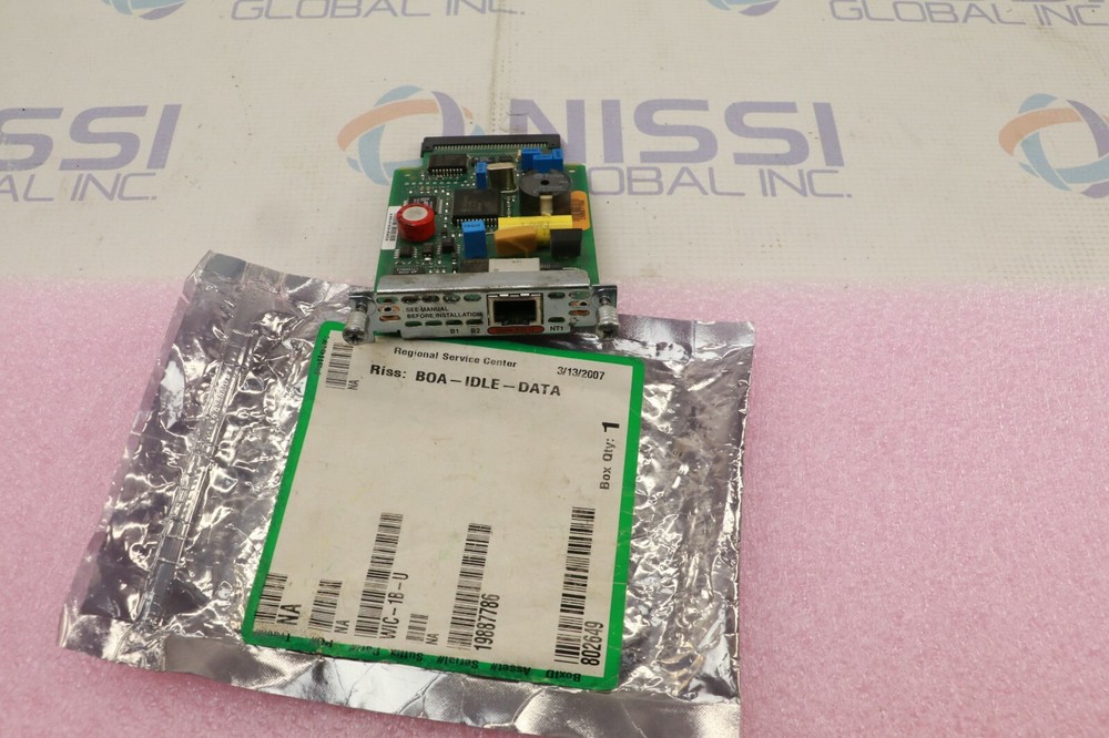 Genuine CISCO WIC-1B-U interface card