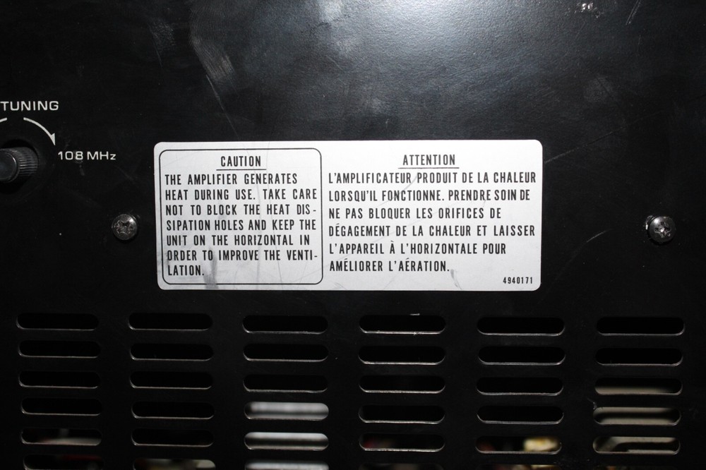 Hitachi hrd-200k stereo amp amplifier