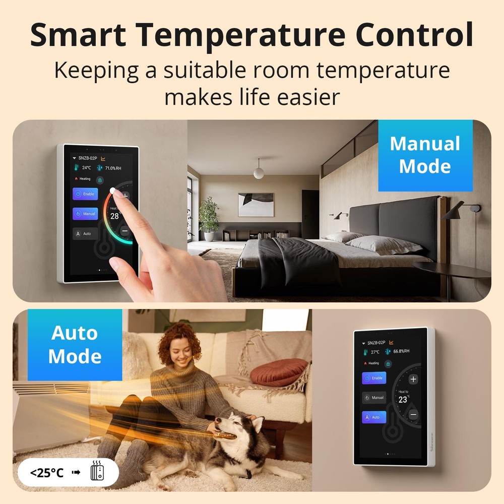SONOFF NSPanel Pro 4.7 Inch Smart Control Panel 120 Type Built-in Zigbee Gateway