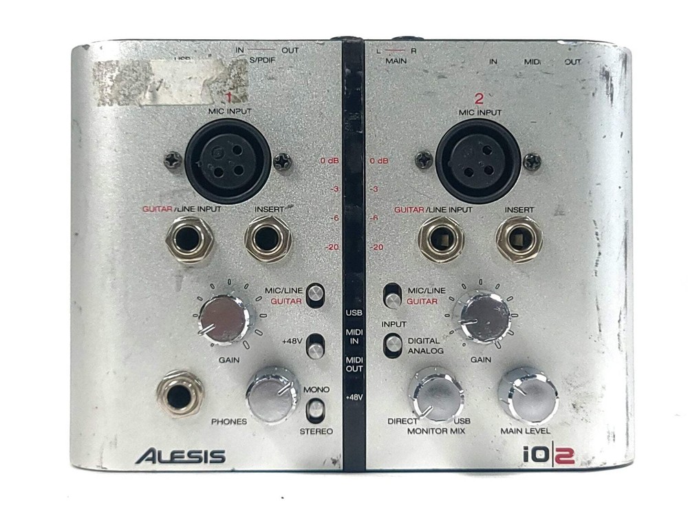Alesis iO2 USB Audio Interface (C2018-460)