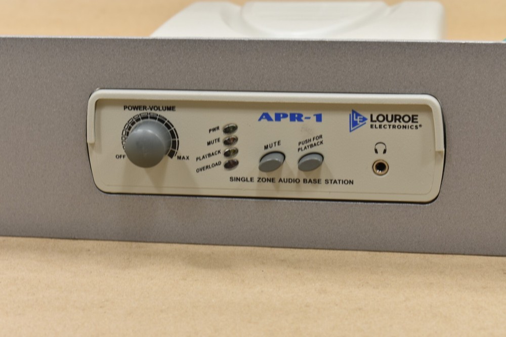 Louroe LE-146 APR-1 Single Zone Audio Base Station