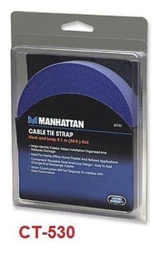 Manhattan Cable Tie, Strap Hook & Loop 30ft Roll 422161