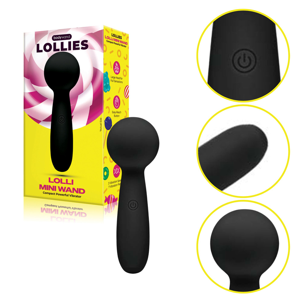 Powerful Wand Vibrator Mini Discreet Vibrating Stimulator Multi-speed Vibe