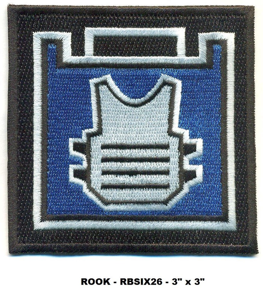 RAINBOW SIX OPERATOR PATCH - ROOK - RBSIX26