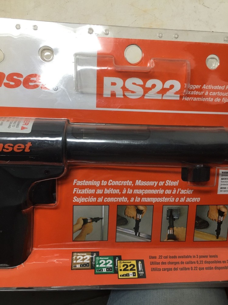 Ramset RS22 Trigger Activated Powder Actuated Tool (new)