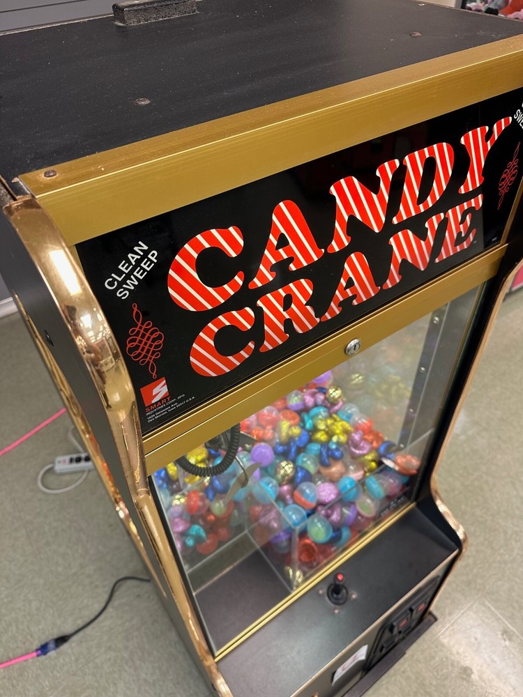 Smart Industries Candy Crane (claw) machine loaded with prizes included