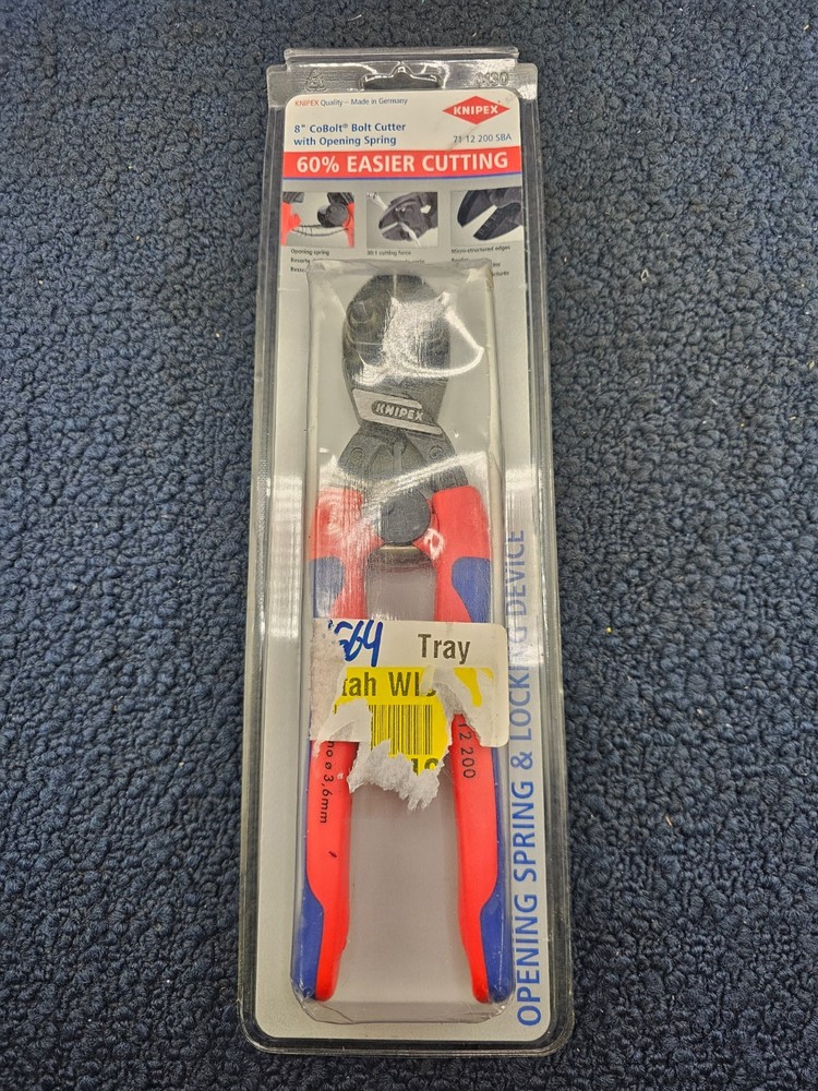 Knipex 71 12 200 SBA: 8" CoBolt High Leverage Compact Bolt Cutters