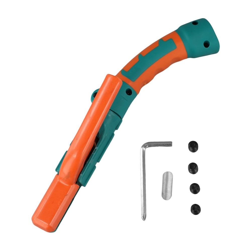 Welding electrode holder 800A with quick connection and secure clamping