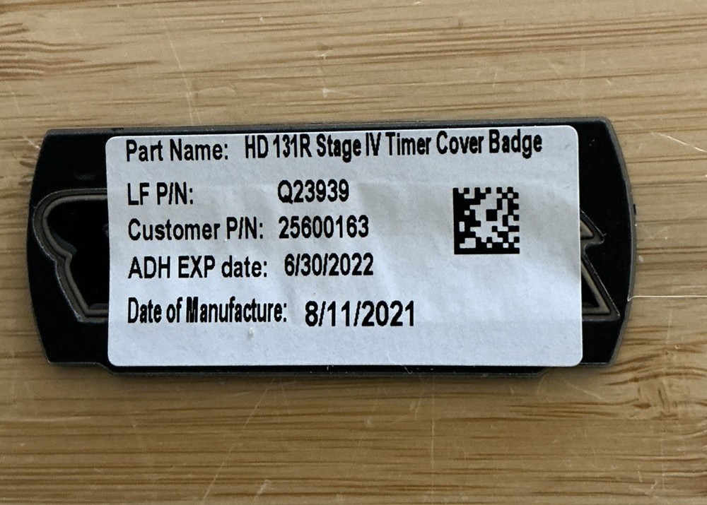 Harley Davidson Screamin Eagle 131R Stage IV Timer Insert 25600163