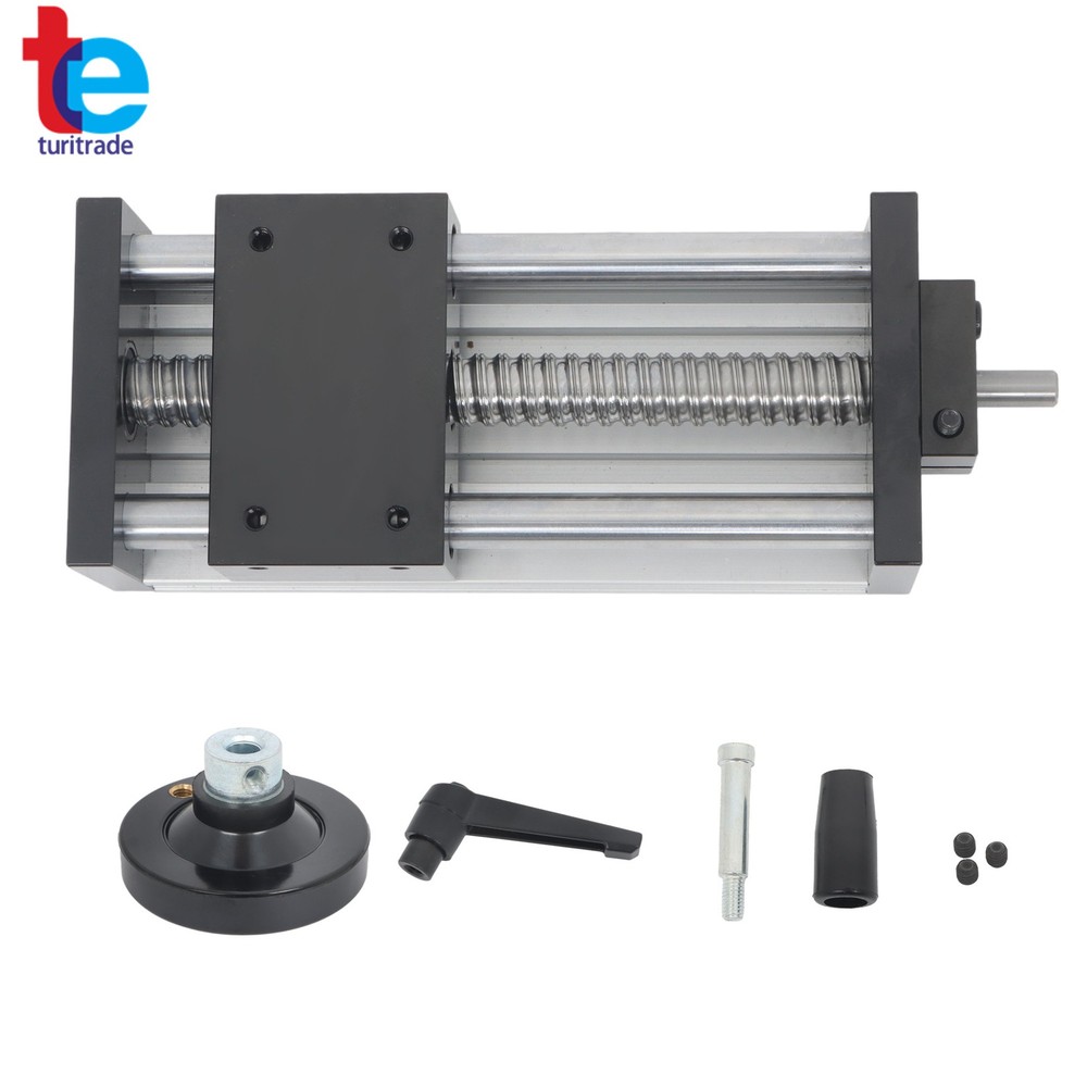 100mm Sliding Table Linear double-track Module Ballscrew SFU1605 Motion Stage