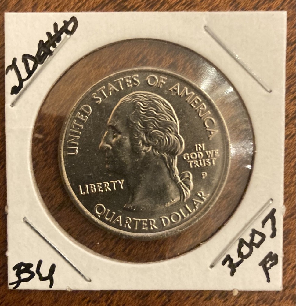 2007 D: Idaho State Quarter, BU. From mint rolls. (Denver Mint)