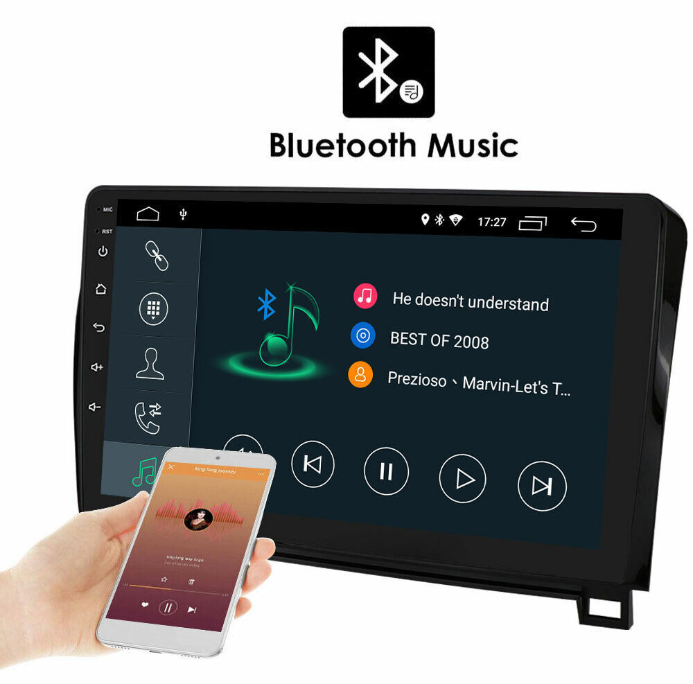 Apple Carplay Car Stereo GPS Radio For Toyota Tundra 2007-2013 Sequoia 2008-2019