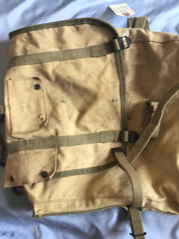 USMC 782 Named Depot Made Upper & Lower Pack