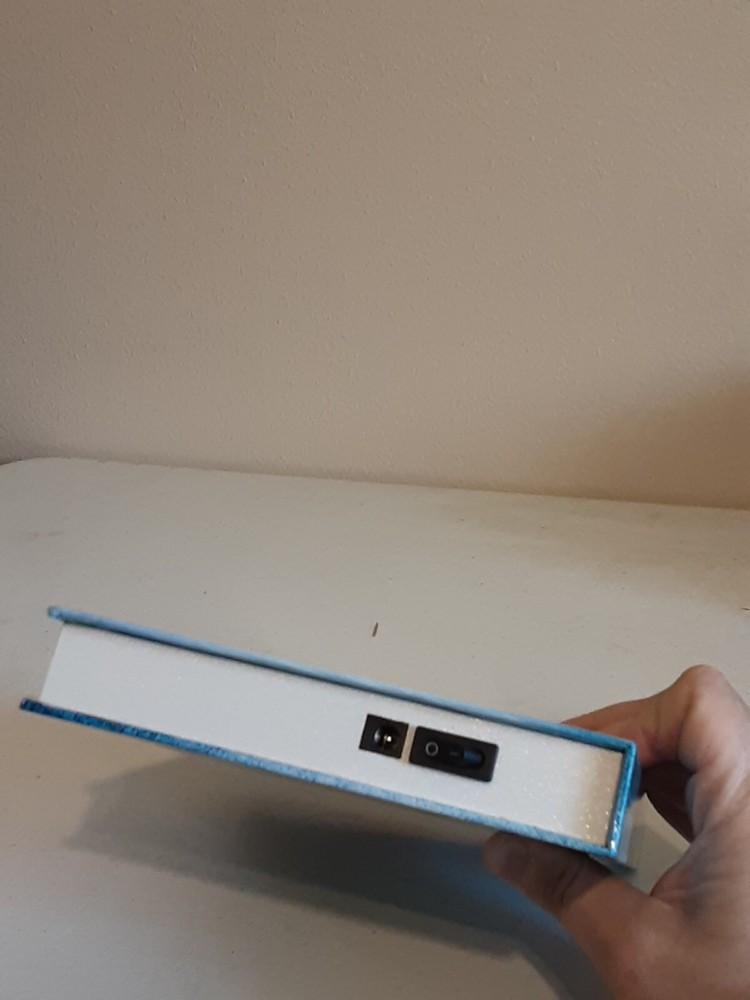 Floating Globe World Office LED Light Book Base